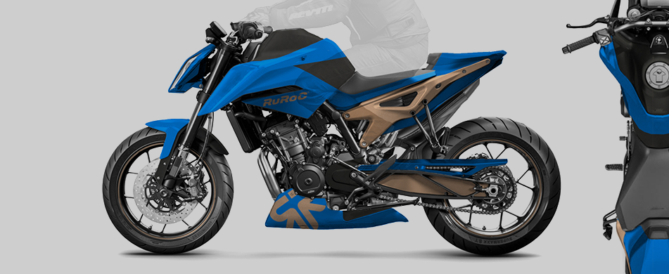 visualisation of brand motorcycle